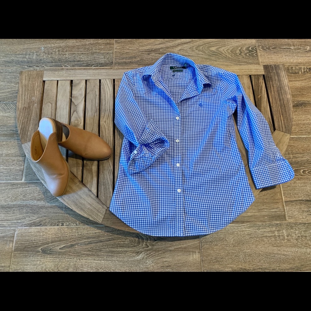 Plaid Oxford Shirt